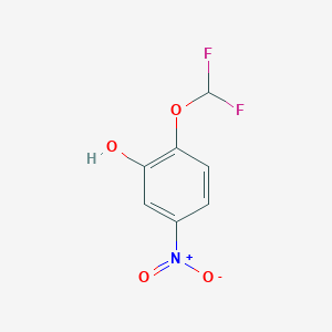 Phenol, 2-(difluoromethoxy)-5-nitro-