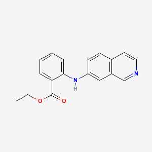 2-(Isoquinolin-7-ylamino)-benzoic acid ethyl ester