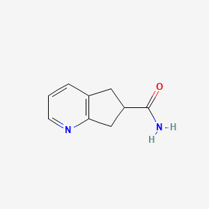 6,7-Dihydro-5H-cyclopenta[b]pyridine-6-carboxamide