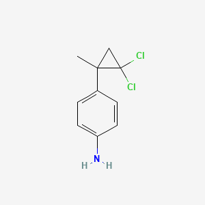 4-(2,2-Dichloro-1-methyl-cyclopropyl)-phenylamine