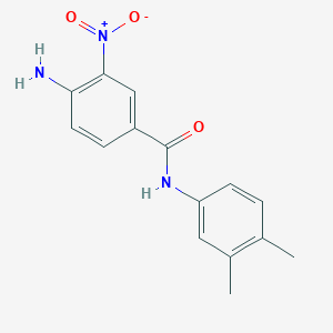 4-amino-N-(3,4-dimethylphenyl)-3-nitrobenzamide