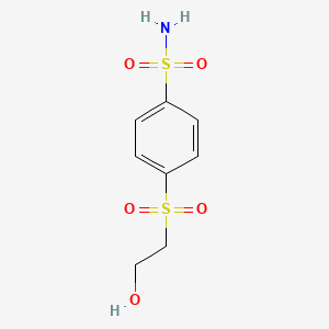 B8558721 4-(2-Hydroxyethylsulfonyl)benzenesulfonamide CAS No. 108966-49-0