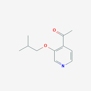 1-(3-Isobutoxypyridin-4-yl)ethanone