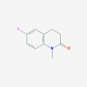 6-Iodo-1-methyl-1,2,3,4-tetrahydroquinolin-2-one