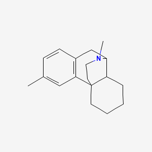 molecular formula C18H25N B8558820 N,3-Dimethylmorphinan 