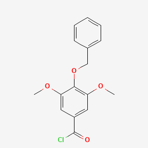 Benzoyl chloride, 3,5-dimethoxy-4-(phenylmethoxy)-