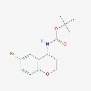 (6-bromo-chroman-4-yl)-carbamic Acid tert-butyl Ester