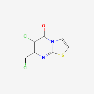 6-Chloro-7-(chloromethyl)-5H-[1,3]thiazolo[3,2-a]pyrimidin-5-one