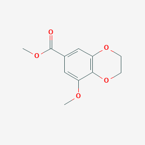 Methyl 8-Methoxy-2,3-dihydrobenzo[b][1,4]dioxine-6-carboxylate