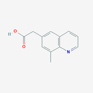 (8-Methyl-quinolin-6-yl)-acetic acid