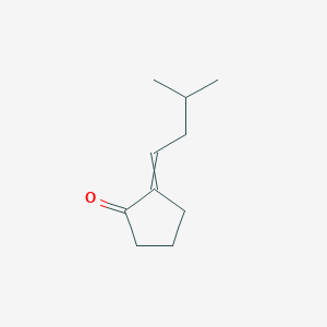 2-(3-Methylbutylidene)cyclopentan-1-one