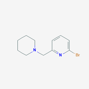 B008559 2-Bromo-6-piperidin-1-ylmethylpyridine CAS No. 103923-00-8