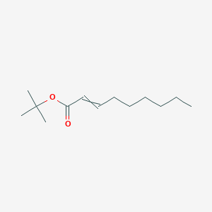 molecular formula C13H24O2 B8559080 Tert-butyl non-2-enoate CAS No. 118561-53-8