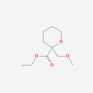 ethyl 2-(methoxymethyl)tetrahydro-2H-pyran-2-carboxylate