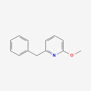 molecular formula C13H13NO B8559103 2-Benzyl-6-methoxypyridine 