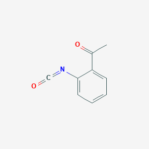 molecular formula C9H7NO2 B8559138 2-Acetylphenyl isocyanate 
