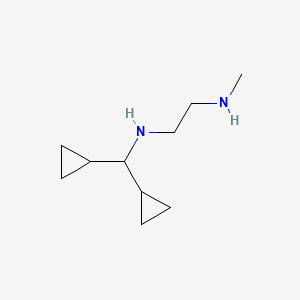 N-methyl-2-(N'-dicyclopropylmethylamino)ethylamine