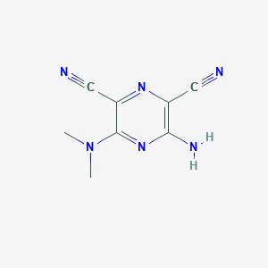 2-Amino-3,5-dicyano-6-(dimethylamino)pyrazine