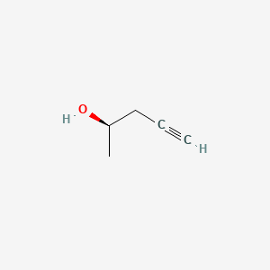 molecular formula C5H8O B8559197 4-Pentyn-2-ol, (2R)- CAS No. 159407-28-0