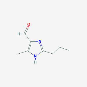 5-Methyl-2-n-propyl-4-imidazolecarboxaldehyde