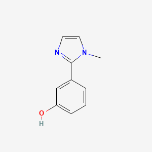 3-(1-Methyl-1H-imidazol-2-yl)phenol