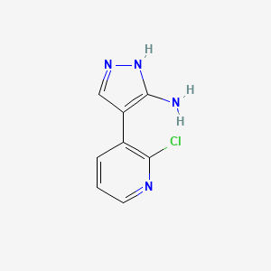 4-(2-chloro-3-pyridinyl)-1H-Pyrazol-3-amine
