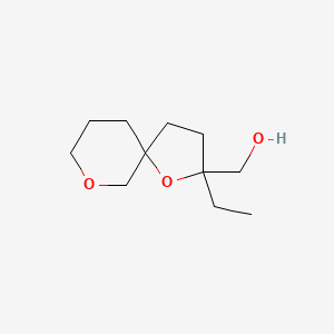 (2-Ethyl-1,7-dioxaspiro[4.5]decan-2-yl)methanol