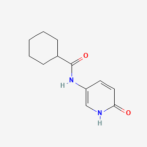 Cyclohexanecarboxylic Acid (6-hydroxy-pyridin-3-yl)-amide
