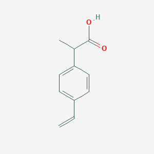 molecular formula C11H12O2 B8559368 4-Vinylphenylpropionic acid 