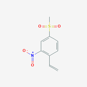 4-(Methylsulfonyl)-2-nitro-1-vinylbenzene
