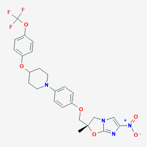 molecular formula C25H25F3N4O6 B085595 德拉马尼 enantiomer CAS No. 681505-01-1