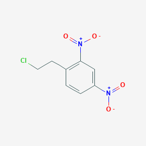 molecular formula C8H7ClN2O4 B8559539 1-(2-Chloroethyl)-2,4-dinitrobenzene CAS No. 63070-32-6