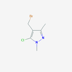 4-(bromomethyl)-5-chloro-1,3-dimethyl-1H-pyrazole