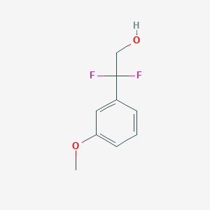 2,2-Difluoro-2-(3-methoxyphenyl)ethan-1-ol