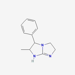2-Methyl-3-phenyl-2,3,5,6-tetrahydro-1H-imidazo[1,2-a]imidazole