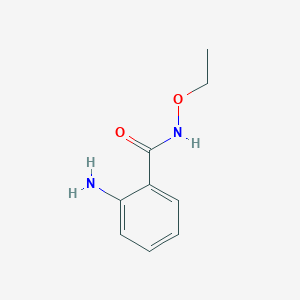 molecular formula C9H12N2O2 B8559664 2-amino-N-ethoxybenzamide 