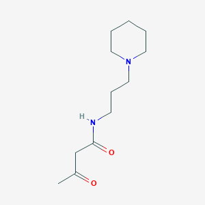 n-(3-(Piperidin-1-yl)propyl)acetoacetamide