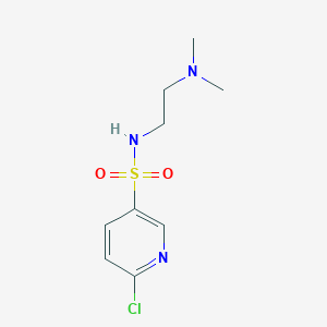 6-Chloro-N-[2-(dimethylamino)ethyl]pyridine-3-sulfonamide