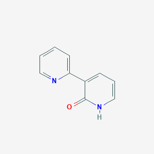 molecular formula C10H8N2O B8559776 [2,3'-Bipyridin]-2'(1'H)-one 