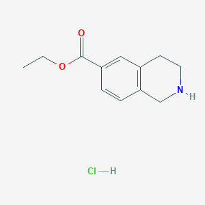 Ethyl 1,2,3,4-tetrahydroisoquinoline-6-carboxylate hydrochloride