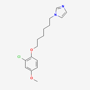 1-[6-(2-Chloro-4-methyxyphenoxy)-hexyl]-imidazole