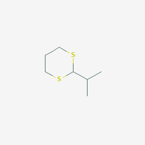 molecular formula C7H14S2 B8559930 2-Isopropyl-1,3-dithiane 
