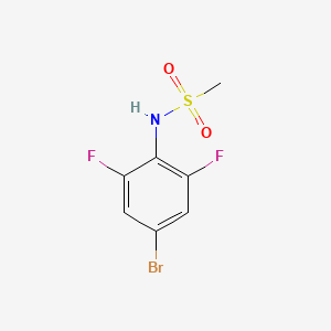 N-(4-Bromo-2,6-difluorophenyl)methanesulfonamide