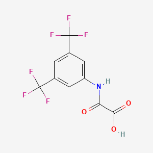 2-[3,5-Bis(trifluoromethyl)anilino]-2-oxo-acetic acid