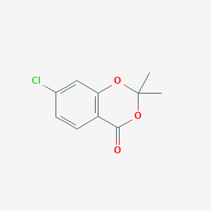 molecular formula C10H9ClO3 B8560277 7-Chloro-2,2-dimethyl-benzo[1,3]dioxin-4-one 