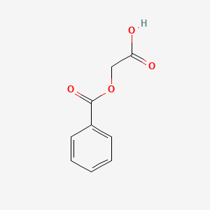 molecular formula C9H8O4 B8560729 Benzoyloxyacetic acid 