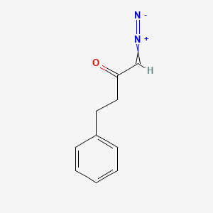 molecular formula C10H10N2O B8560750 1-Diazonio-4-phenylbut-1-en-2-olate CAS No. 10290-42-3