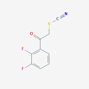 2-(2,3-Difluorophenyl)-2-oxoethyl thiocyanate