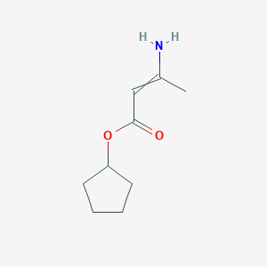 Cyclopentyl 3-aminobut-2-enoate