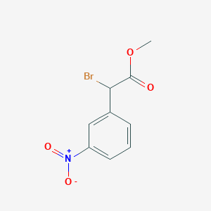 Methyl bromo(3-nitrophenyl)acetate
